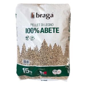 Pellet Braga 100% Abete 15 kg ENplus A1